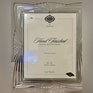 Set of 3 European Lead Crystal Frames